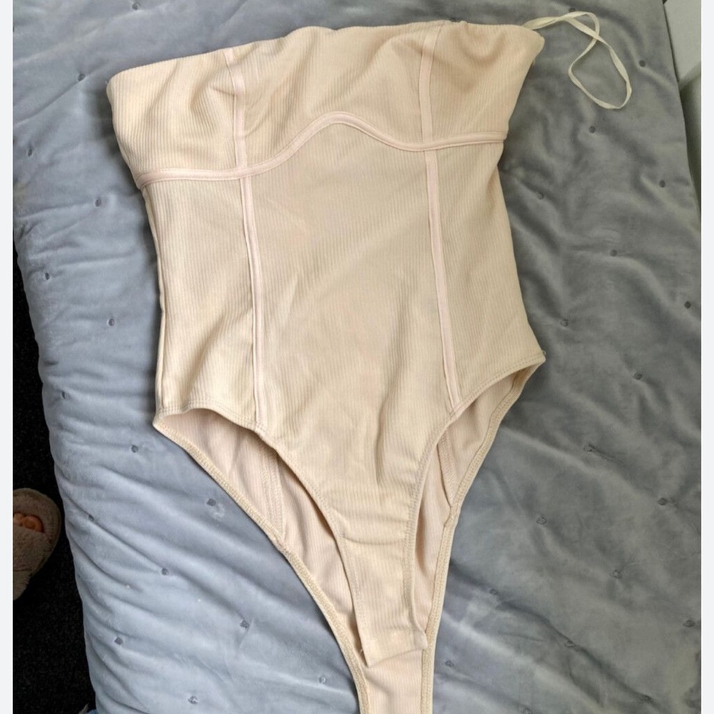Princess Polly Nude Strapless Bodysuit